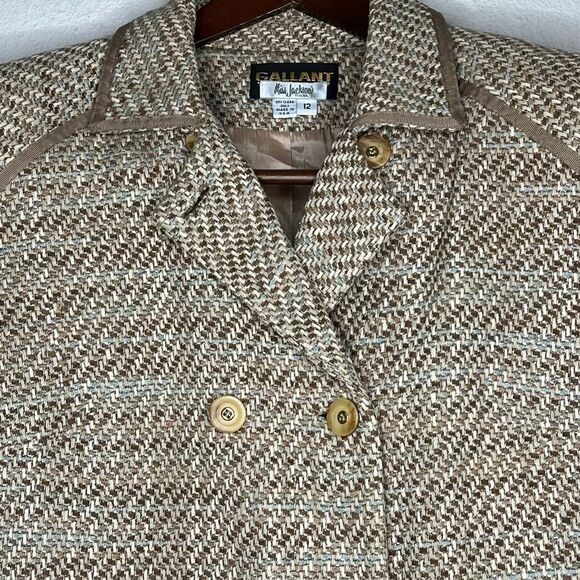 Vintage Gallant Silk Skirt Set‎ - Picture 9 of 13